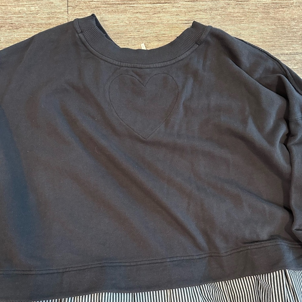 Free People Eleanor Striped Sweatshirt Dress - Picture 5 of 6